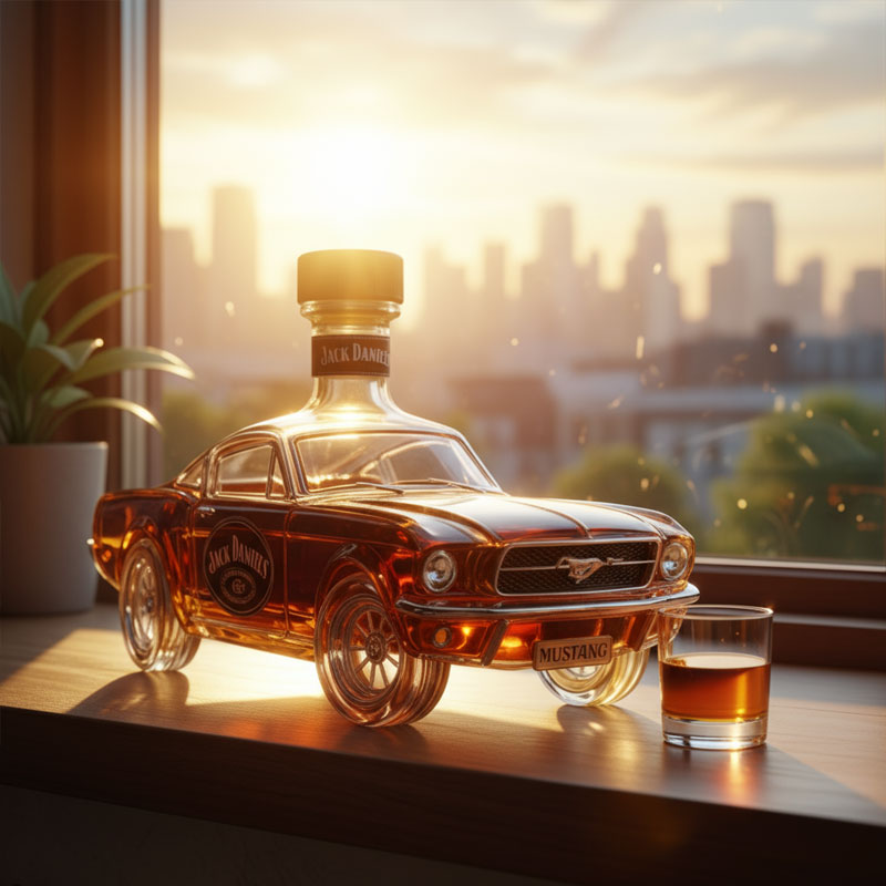 Bottiglia di Whisky Mustang - Edizione Esclusiva