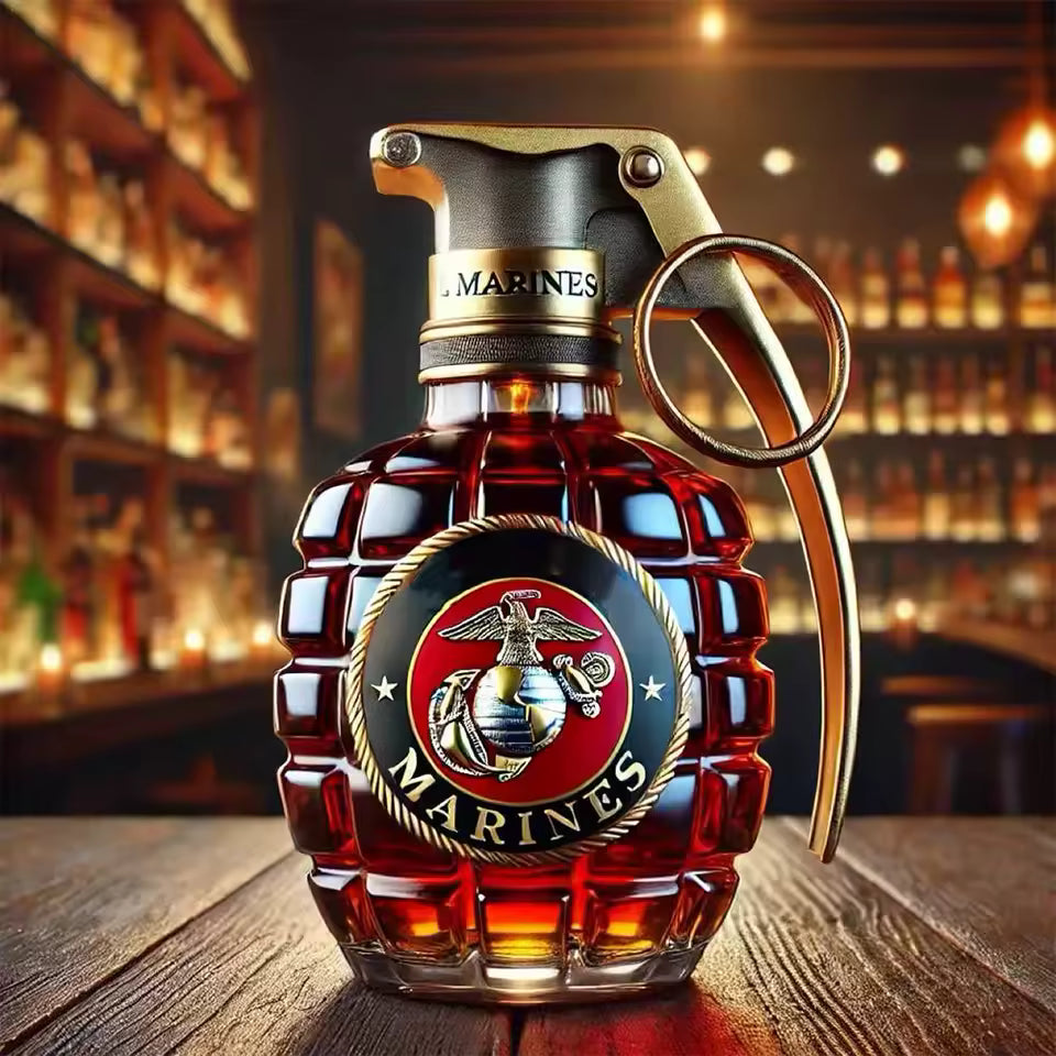 Bottiglia Whisky Granate - L'Eleganza della Melagrana