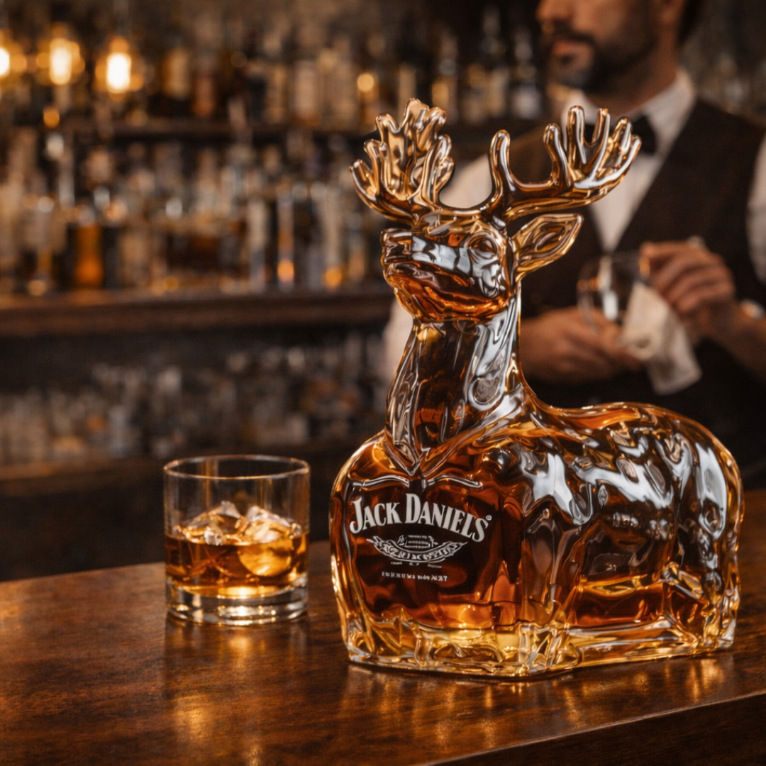 Jack Daniel's Whisky - Edizione Natalizia Renna: Il Regalo Perfetto per le Feste