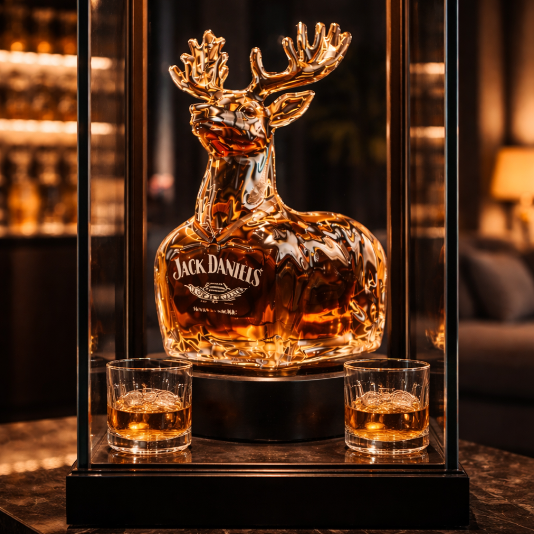 Jack Daniel's Whisky - Edizione Natalizia Renna: Il Regalo Perfetto per le Feste