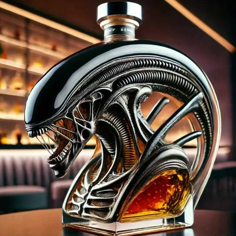 Decanter di Lusso dal Design Alieno