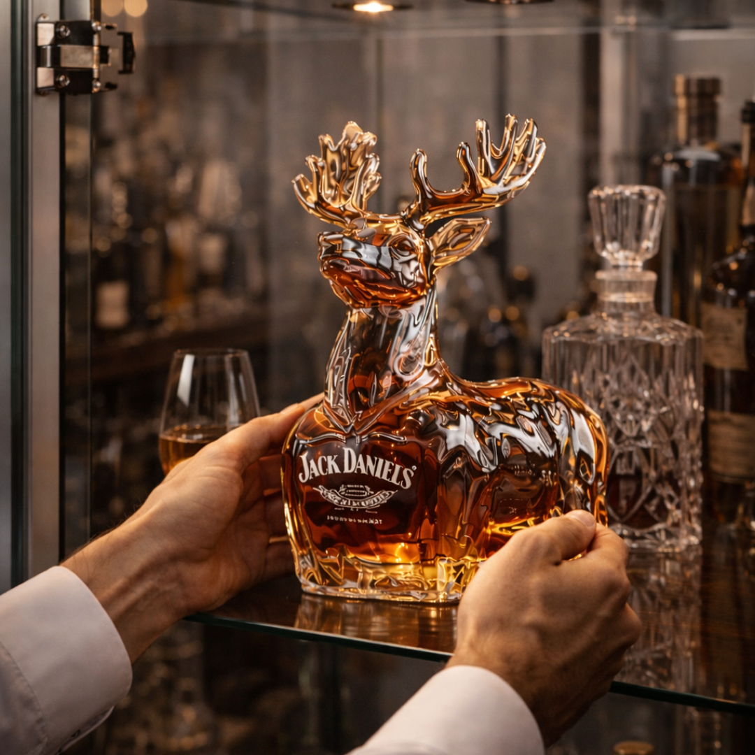 Jack Daniel's Whisky - Edizione Natalizia Renna: Il Regalo Perfetto per le Feste