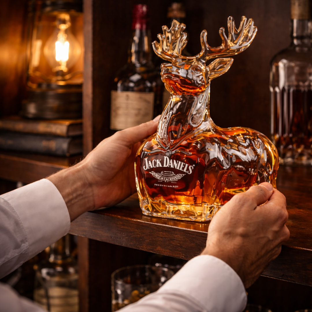 Jack Daniel's Whisky - Edizione Natalizia Renna: Il Regalo Perfetto per le Feste