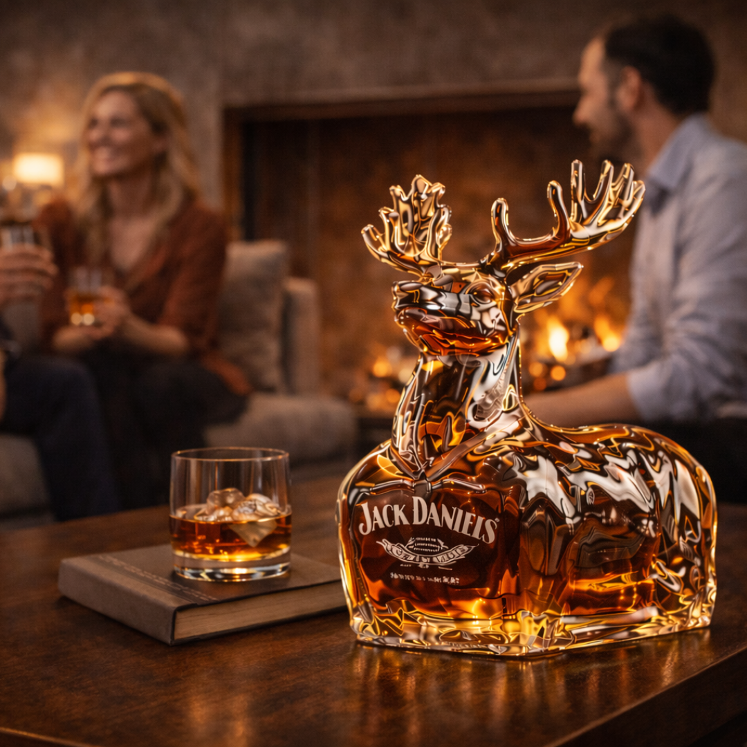 Jack Daniel's Whisky - Edizione Natalizia Renna: Il Regalo Perfetto per le Feste