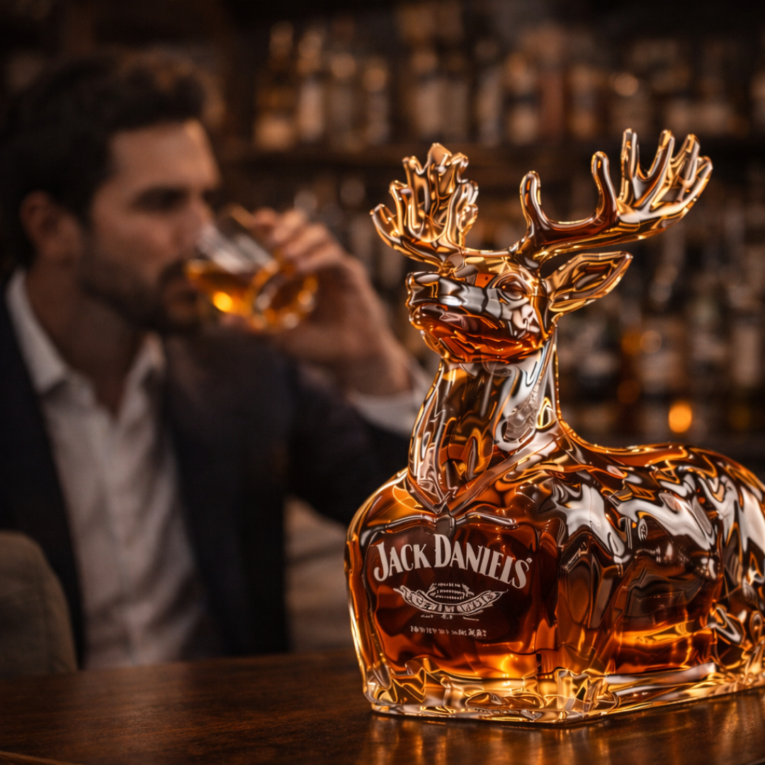 Jack Daniel's Whisky - Edizione Natalizia Renna: Il Regalo Perfetto per le Feste