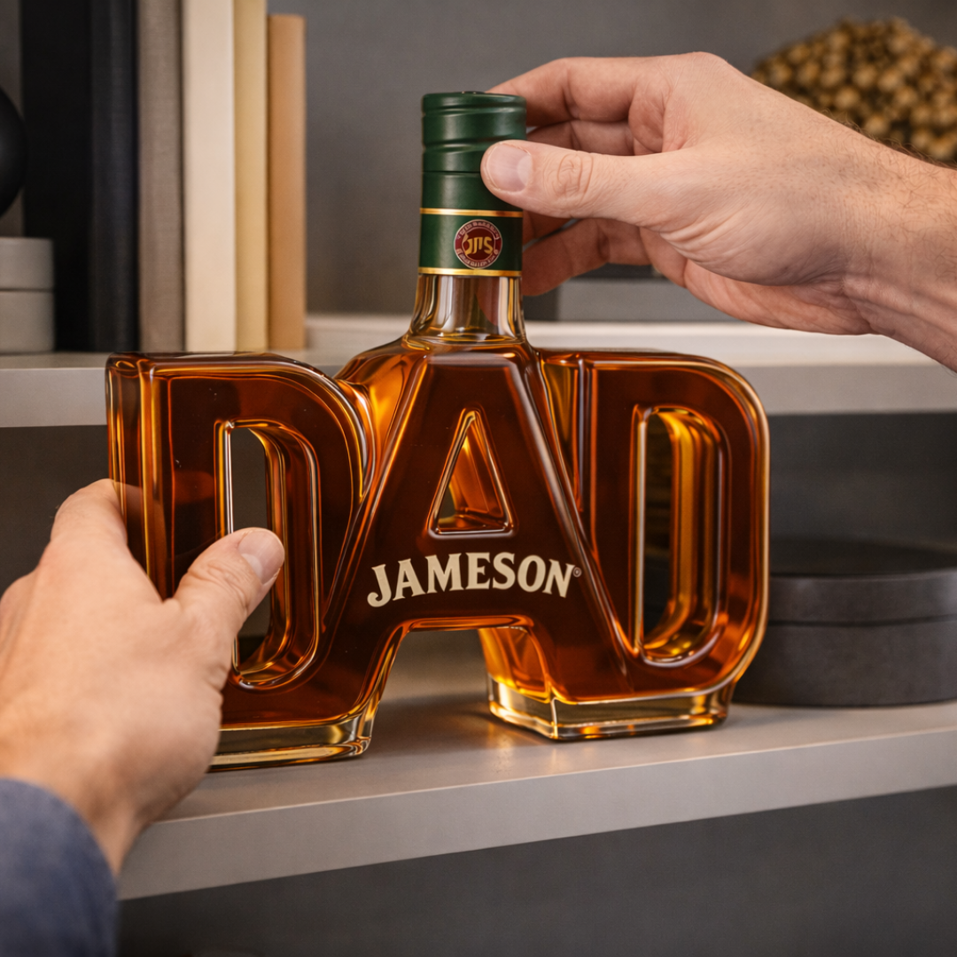 Fiaschetta di Whisky Jack Daniel's - Edizione Papà
